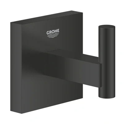 Imagen de GROHE 409612430 Colgador, Negro Mate