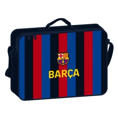 Imagen de Safta Cartera Extraescolares de F.C. Barcelona 1ª Equipación 21/22, 380x60x280 mm, Azul Marino/Granate (M385)