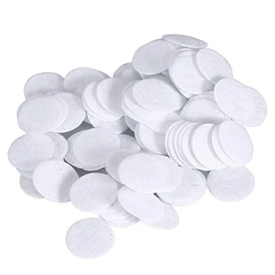 Imagen de Vobor Microdermoabrasión Filtros De Algodón 4 Tamaños Vacío Facial, Almohadillas Filtrado Redondas Reemplazo Del Filtro Esponja (100 Piezas) (tamaño : 15mm)