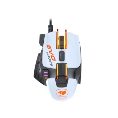 Imagen de COUGAR Gaming Ratones 700M EVO White E Sport Ergonómico Sensor óptico Pixart PMW3389 Reposamanos Ajustable Estructura de Aluminio Peso