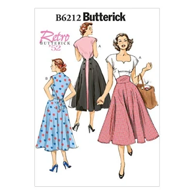 Imagen de Butterick Patterns MCCALL &#039;s 6212 E5 tamaños 14/16/18/20/22 para Vestidos