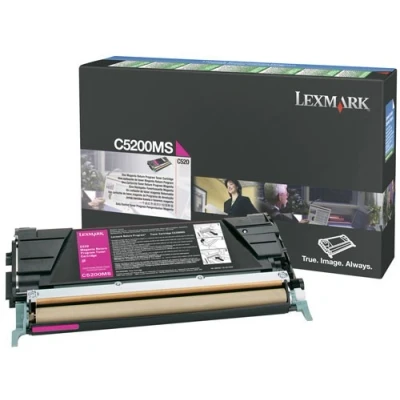 Imagen de Lexmark Tóner Original C5200 Magenta C5200MS [PAG 1500]