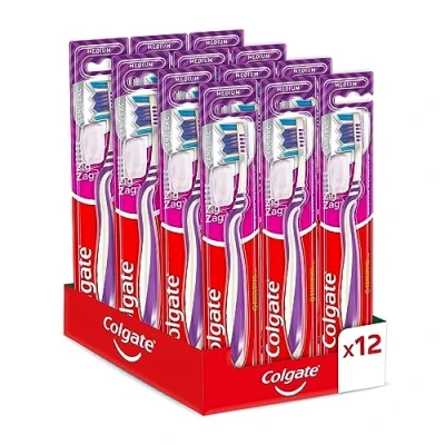 Imagen de Colgate cepillo Zig Zag Paquete de 12 cepillos