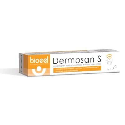 Imagen de Bioeel Dermosan S Azufre 10%/Pomada de Azufre, 70 g