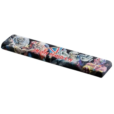 Imagen de Subsonic, Iron Maiden, Reposamuñecas para teclado, espuma viscoelástica, diseño ergonómico, Regalo personalizado Maiden