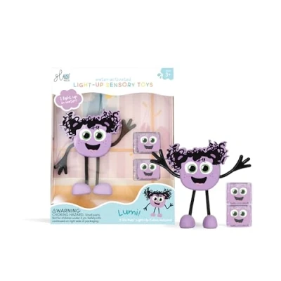 Imagen de Personaje + 2 Cubos Iluminados Lumi Lila