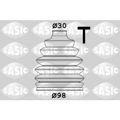 Imagen de SASIC 1906174 Fuelle Palier lado de rueda Termoplástico MERCEDES BENZ: GLA, CLA Coupé, Clase A