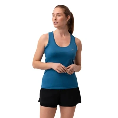 Imagen de DANISH ENDURANCE Camiseta Deportiva Sin Mangas para Mujer, de Tirantes, Entrenamiento, Running…, Azul, M