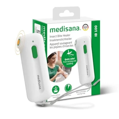 Imagen de Medisana IB 100 Tratamiento para las mordeduras y picaduras de insectos mosquitos, muy eficaz contra el picor la hinchazón, sin sustancias químicas, aplicación fácil