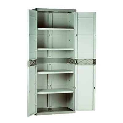Imagen de plastiken M282966 Armario de Resina con 4 estantes plastek 176 x 70 44 cm