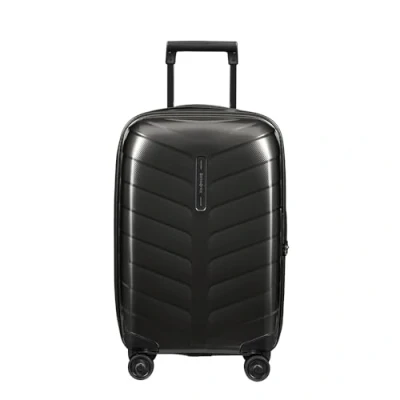 Imagen de Samsonite Attrix Spinner S, Equipaje de Mano Ampliable, 55 cm, 38/44 L, Negro (Antracita)