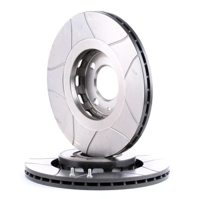 Imagen de BREMBO MAX LINE 09.6728.75 Disco de freno 280 22 4 ranurado, ventilación interna revestido con tornillos SEAT: Córdoba I Berlina, Ibiza 2, TOLEDO 1