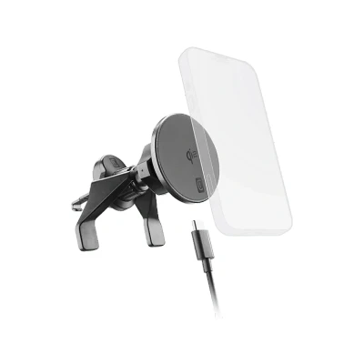 Imagen de Soporte móvil CellularLine MAG Qi2 HOLDER, Carga magnética, Smartphone, Negro
