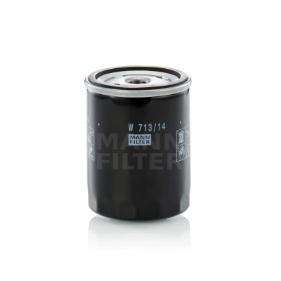 Imagen de MANN FILTER W 713/14 Filtro de aceite 5/8 18 UNF con dos válvulas bloqueo retorno enroscable TRIUMPH: Spitfire Cabrio