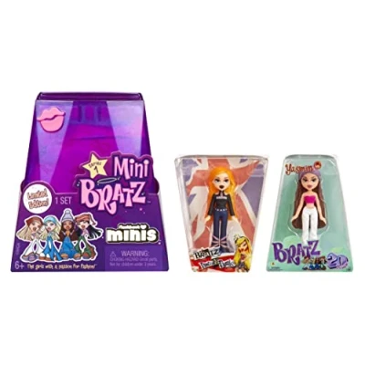 Imagen de MGA&#039;S MINIVERSE Bratz Y2K Nostalgia Flashback Minis Edición Limitada SURTIDO ALEATORIO 2 Mini Muñecas y Caja que Sirve de Expositor para Niños Coleccionistas Mayores 6 Años