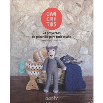 Imagen de Ganchitos: 24 proyectos de ganchillo para todo el año (GGDIY)