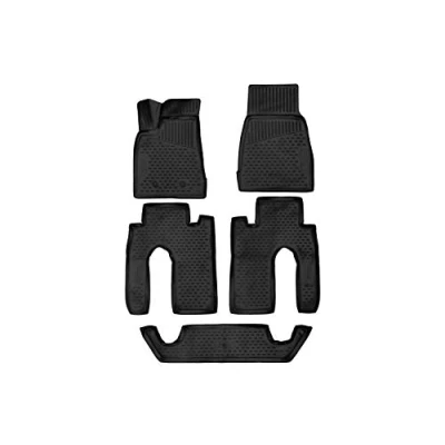 Imagen de 3D Alfombrillas Interior de Coche a Medida TPE Tesla Model X, 2015 &gt; Crossover, 5 pcs