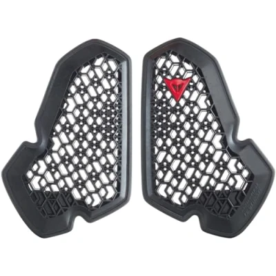 Imagen de Dainese Pro Armor Chest 2 PCS 2.0, Protector Pectoral Moto Adulto, Tórax Nivel 1 Certificado, Flexible, Ligero y Transpirable, Piezas, Unisex, Negro