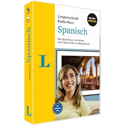 Imagen de Langenscheidt Audio Kurs Spanisch mit 4 CDs und Begleitbuch: Der Sprachkurs zum Hören