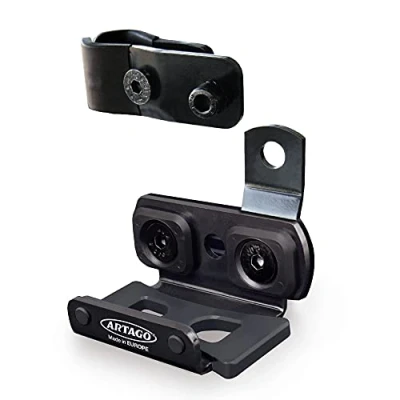Imagen de Artago K402 Soporte Universal para Antirrobo de Moto 30X14 y 30X10, Fijar a Tubos o Tornillos