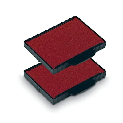 Imagen de Almohadilla de Tinta Trodat 6/57 para Sellos Autoentintables Professional 5207 y 5470 Recambio, Rojo, blíster 2u.