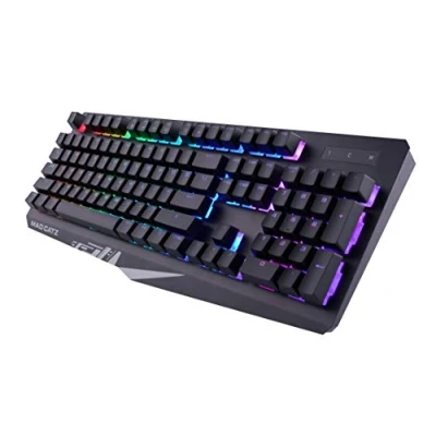 Imagen de Mad Catz Teclado para juegos RGB de 2 membranas S.T.R.I.K.E. KS13MRUKBL000 0