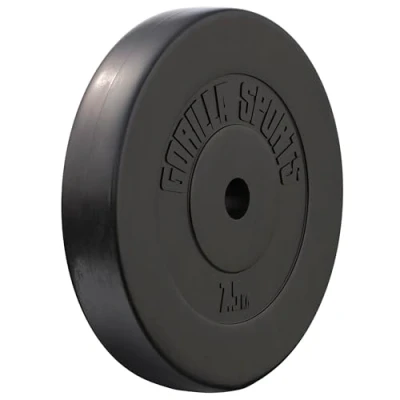 Imagen de GORILLA SPORTS® Disco de pesas vinilo (7,5 kg)