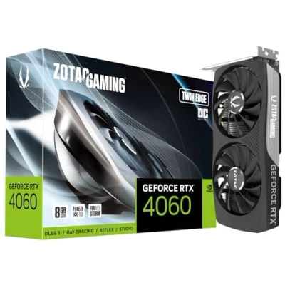 Imagen de Zotac ZT D40600H 10M Tarjeta gráfica NVIDIA GeForce RTX 4060 8 Go GDDR6