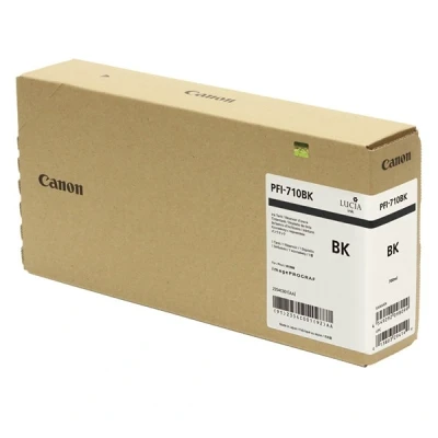 Imagen de Canon PFI 710BK cartucho de tinta negro (original)