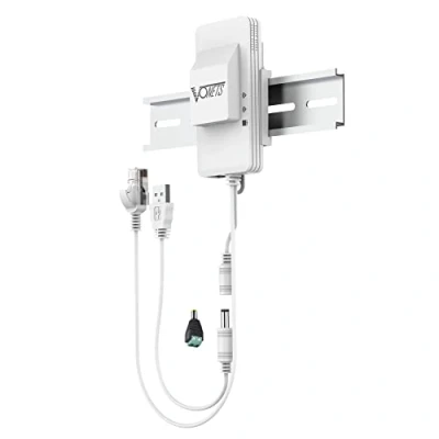 Imagen de VONETS Banda Dual 2.4GHz/5GHz WiFi Router Repetidor Inalámbrico Ethernet Convert/Hotspot Signal Cover, para cámara de vigilancia DVR, VAP11AC con Ventilador refrigeración Inteligente