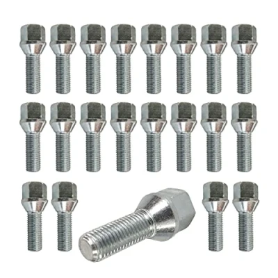 Imagen de TRACER 20 Pernos de rueda M12 x 1.25 28mm Cono Cintura 60 compatible con Citroën