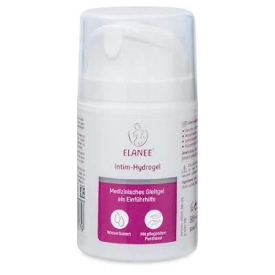 Imagen de ELANEE Hidrogel íntimo a base de agua con pantenol nutritivo, lubricante médico, 50 ml (707 00)