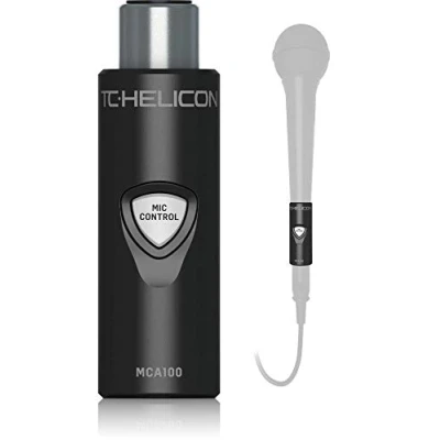 Imagen de TC Helicon MCA100 MIC control ADAPTER Botón de micrófono XLR en línea para procesadores efectos vocales