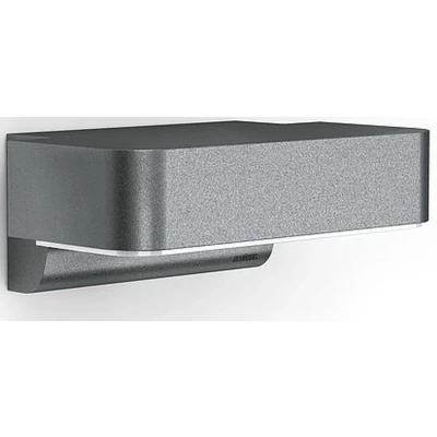 Imagen de Steinel L 800 SC Lámpara LED de pared Connect para exteriores, aluminio, antracita, con consumo 7,5 W y sensor movimiento iHF 160, conectable controlable a través una aplicación