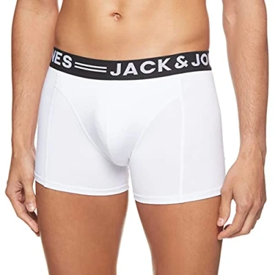 Imagen de Jack &amp; Jones Trunks Sense Unterhose Culotte, Hombre, Talla: Large, Weiß