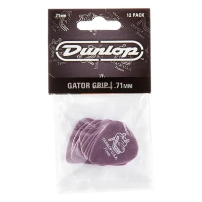 Imagen de JIM DUNLOP Púas Gator Grip 0,71mm Saco de 12