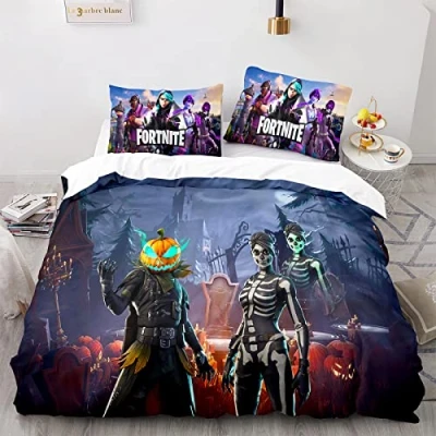 Imagen de AcaimE Gaming Gamer Game Player 220X240Cm Funda Nordica Antiarrugas Sin Hierro Poliéster Cama 150 Infantil Viene con 2 Fundas De Almohada 40X75Cm.