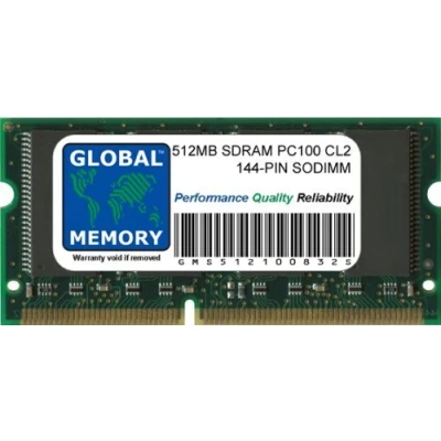 Imagen de 512MB PC100 100MHz 144 PIN SDRAM SODIMM Memoria RAM para Clamshell/Snow iBook G3 &amp; POWERBOOK G3/G4