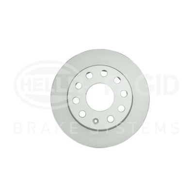 Imagen de HELLA 8DD 355 132 281 Disco de freno 253 10 05/10 112 macizo revestido sin perno sujeción rueda, buje rueda SKODA: Octavia 3 Combi
