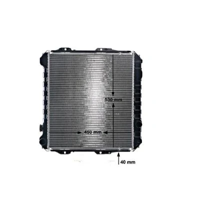 Imagen de MAHLE ORIGINAL CR 758 001S Radiador, refrigeración del motor 450mm 530mm 40mm Aletas soldadas TOYOTA: HILUX 5 Pick up