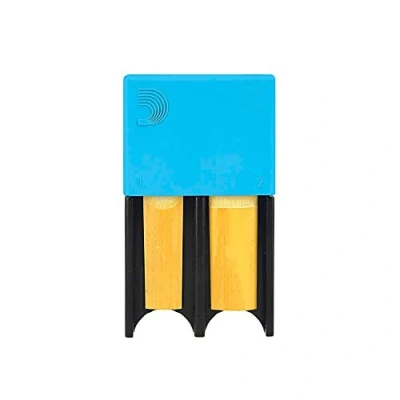 Imagen de Rico Woodwinds Reed Guard for Clarinet and Saxophone, Blue, Small