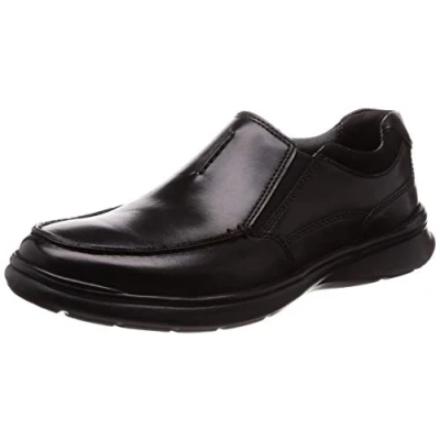 Imagen de Clarks Hombre Cotrell Free Mocasines, Negro (Black Smooth Leather), 44.5 EU