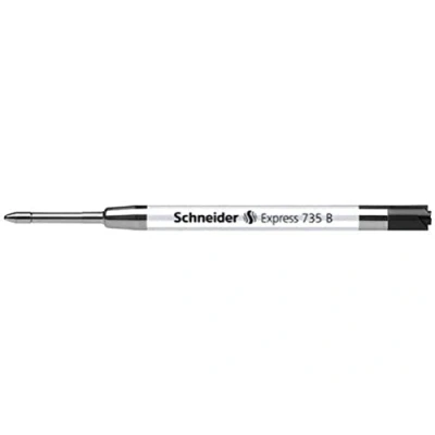 Imagen de Schneider Express 735 B International Recambio para bolígrafo de punta redonda (10 unidades, tinta negra indeleble)