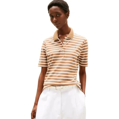 Imagen de Tommy Hilfiger Polo, Mujer, Talla: XXS, Hickory/ecru