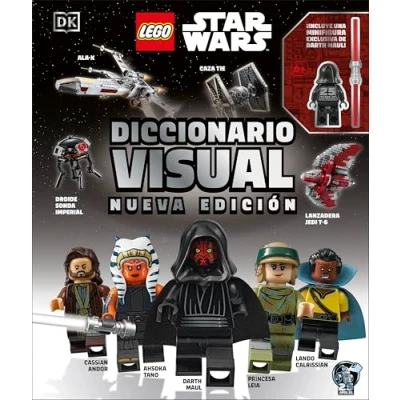 Imagen de LEGO® Star Wars Diccionario visual. Nueva edición: Incluye una minifigura exclusiva de Darth Maul