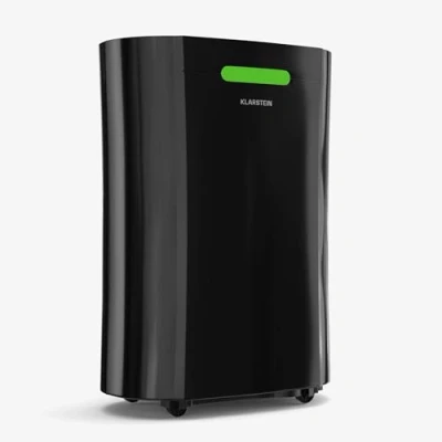 Imagen de KLARSTEIN Aerodry 10l deshumidificador 165W, 10l/día, depósito 2.5l, 37db silencioso, Filtro de carbón Activado, función dryselect, deshumificadores Humedad, eléctrico, Negro