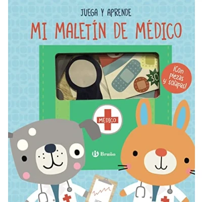 Imagen de Mi maletín DE médico (Castellano A PARTIR 3 AÑOS MANIPULATIVOS (LIBROS PARA TOCAR, JUGAR Y PINTAR), POP UPS Otros libros)