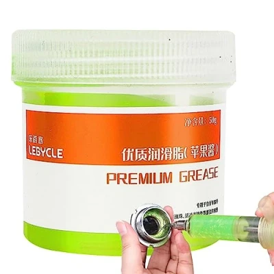 Imagen de Halatua Grasa para Bicicleta Mantequilla 50 g Lubricante a Prueba Agua Pedales, rodamientos y componentes,