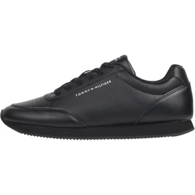 Imagen de Tommy Hilfiger LO Runner Zapatillas, Hombre, Talla: 41, Black Zapatos