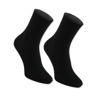 Imagen de Rainbow Socks Hombre Mujer Calcetines Diabéticos Sin Elasticos 1 Par Negro Talla 44 46